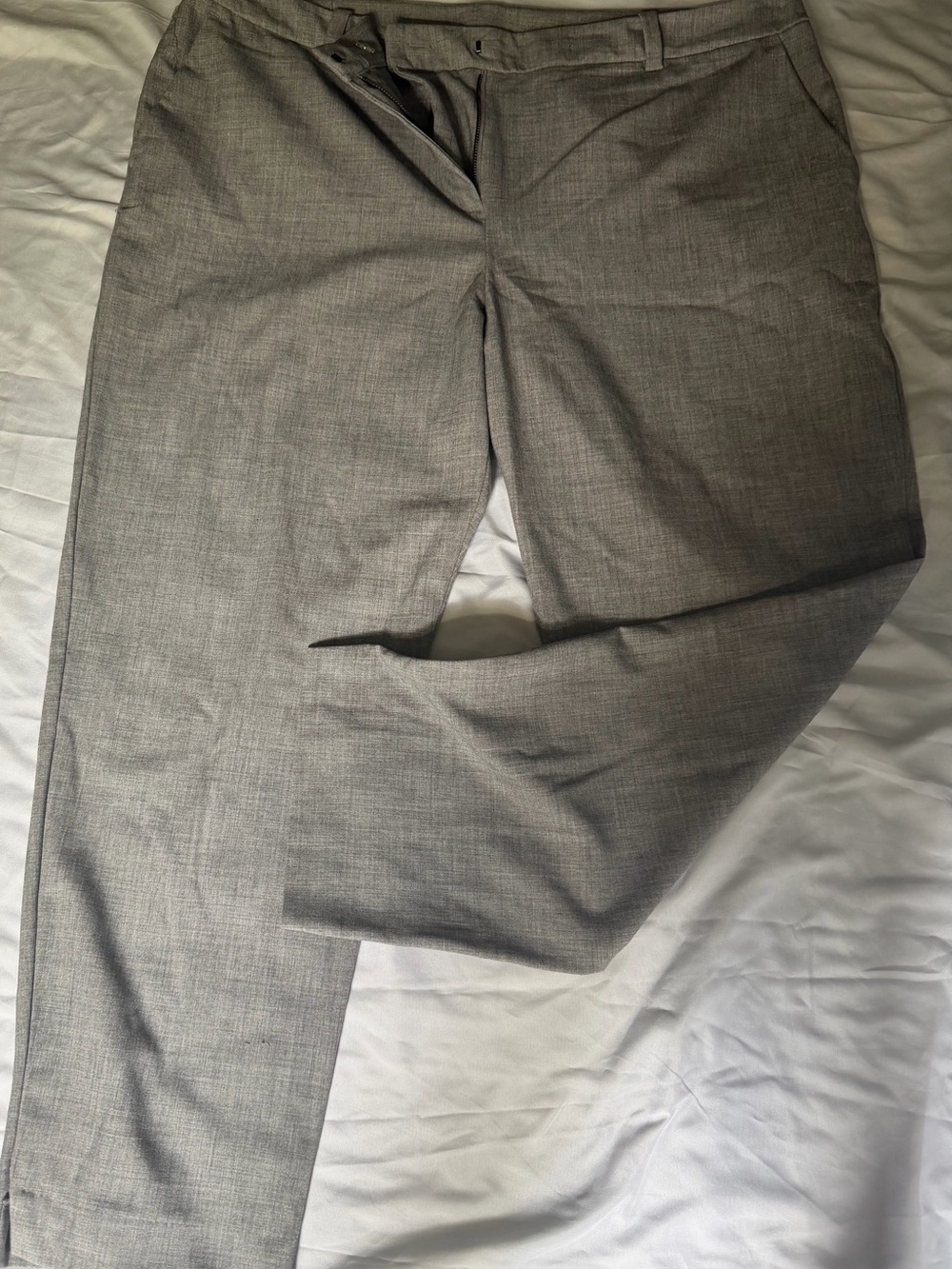 Prologue Straight Leg Women's Pants in Light Gray